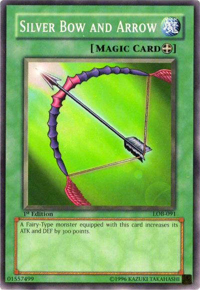 Silver Bow and Arrow [LOB-091] Common (ONLINE ORDER ONLY)