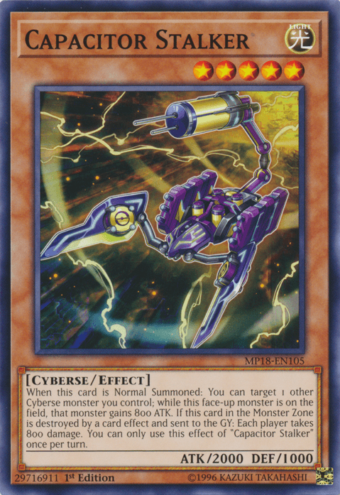 Capacitor Stalker [MP18-EN105] Common (ONLINE ORDER ONLY)