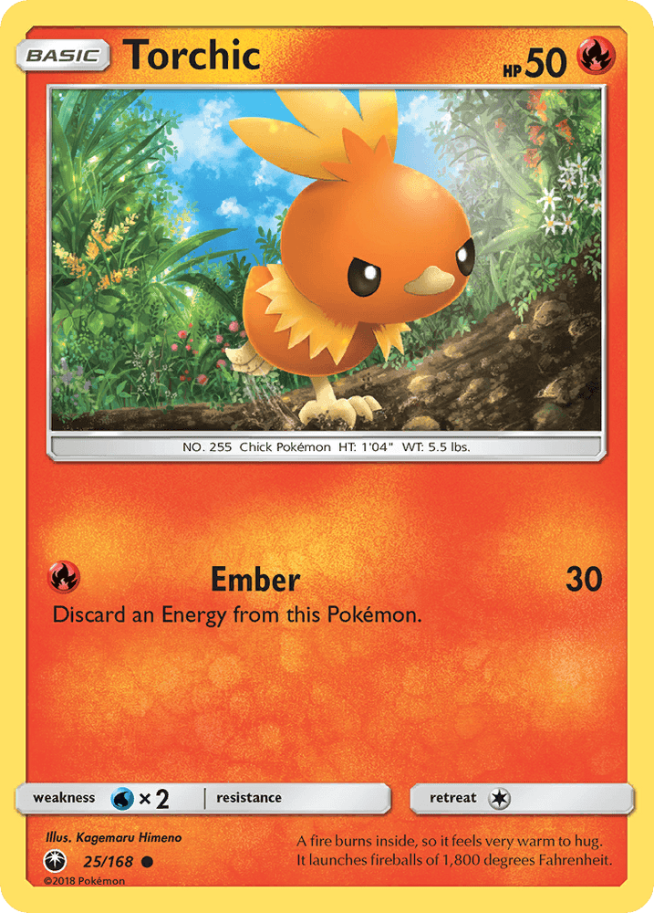 Torchic (25/168) [Sun & Moon: Celestial Storm] (Online Only)