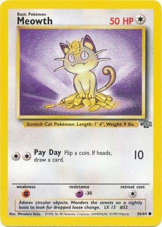 Meowth (56/64) [Jungle Unlimited] (Online Only)