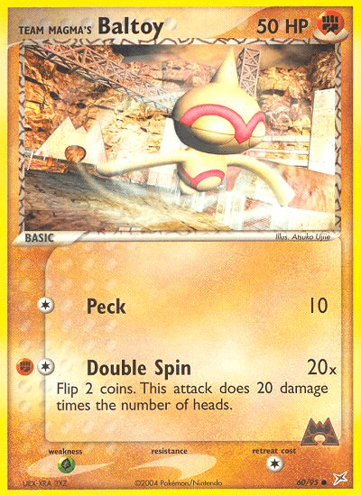 Team Magma's Baltoy (60/95) [EX: Team Magma vs Team Aqua] (Online Only)