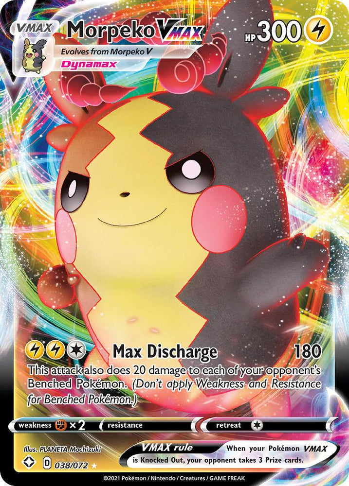 Morpeko VMAX (038/072) [Sword & Shield: Shining Fates] (Online Only)