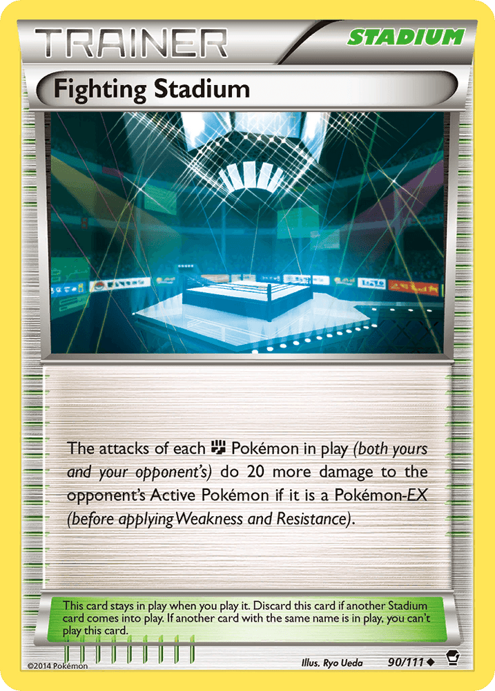 Fighting Stadium (90/111) [XY: Furious Fists] (Online Only)