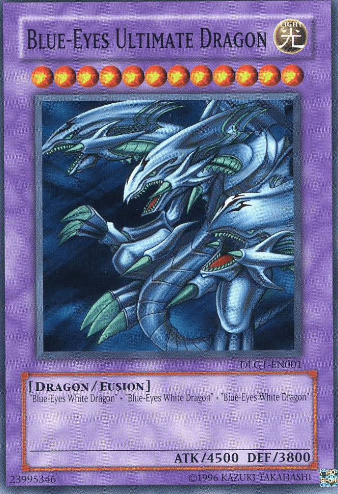 Blue-Eyes Ultimate Dragon [DLG1-EN001] Super Rare (ONLINE ORDER ONLY)