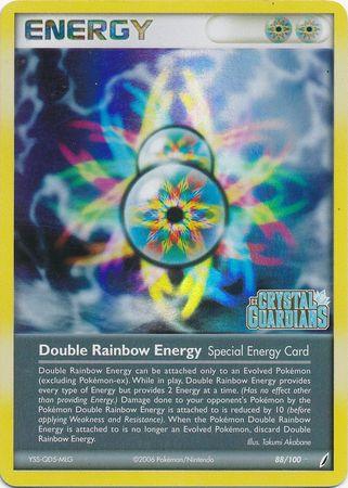 Double Rainbow Energy (88/100) (Stamped) [EX: Crystal Guardians] (Online Only)