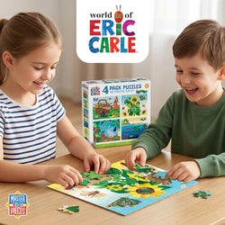 World of Eric Carle 48 Piece Jigsaw Puzzles 4-Pack