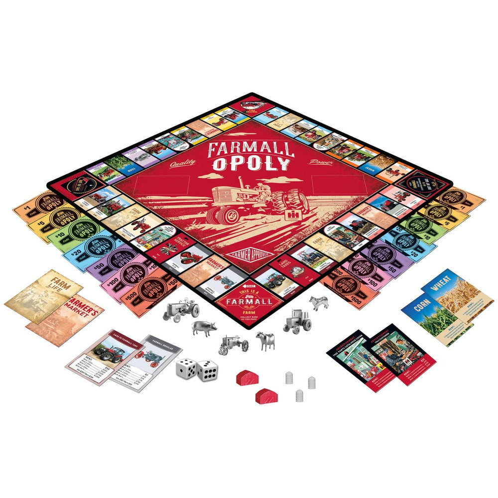 Farmall Opoly Board Game