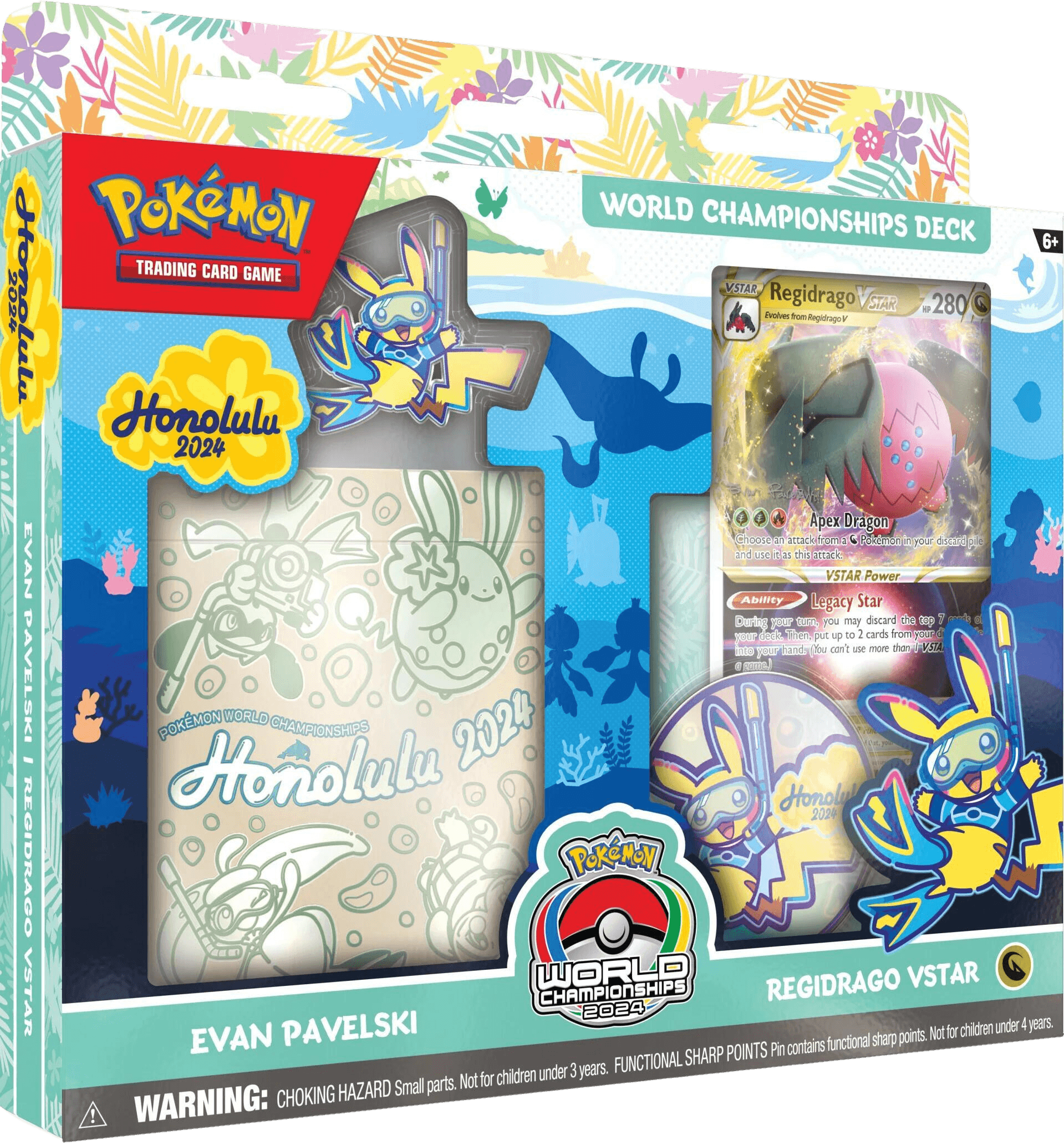 2024 World Championship Deck (Evan Pavelski - Regidrago VSTAR) (ONLINE ORDER ONLY)