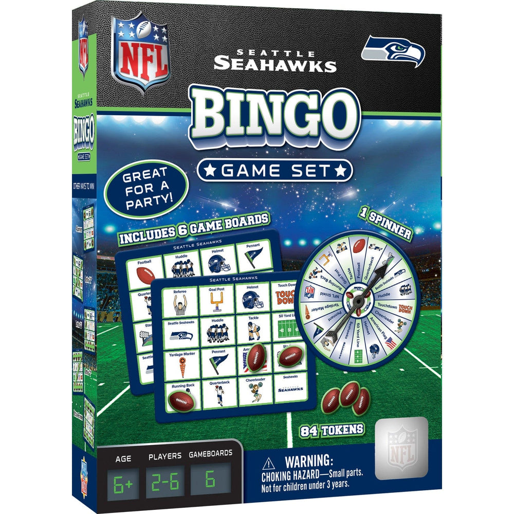 Seattle Seahawks Bingo Game (ONLINE ORDER ONLY)