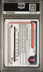 Graded 2024 Topps Bowman Mega Box Walker Jenkins #43 Rookie RC Baseball Card PSA 10 Gem Mint (ONLINE ORDER ONLY)