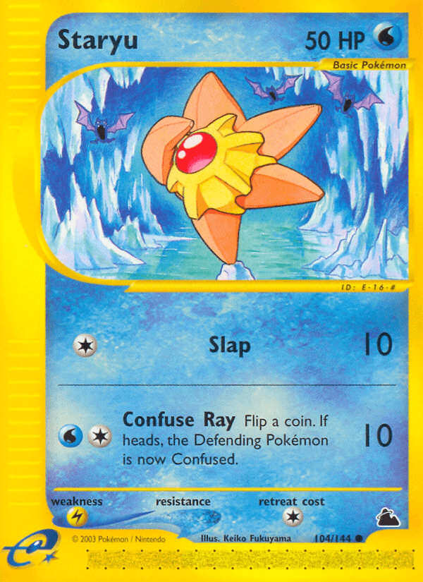 Staryu (104/144) [Skyridge] (Online Only)