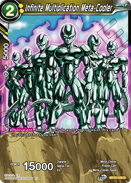 Infinite Multiplication Meta-Cooler (BT17-105) [Ultimate Squad] (ONLINE ORDER ONLY)