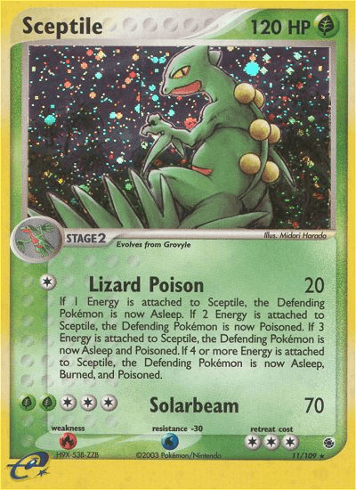 Sceptile (11/109) [EX: Ruby & Sapphire] (Online Only)