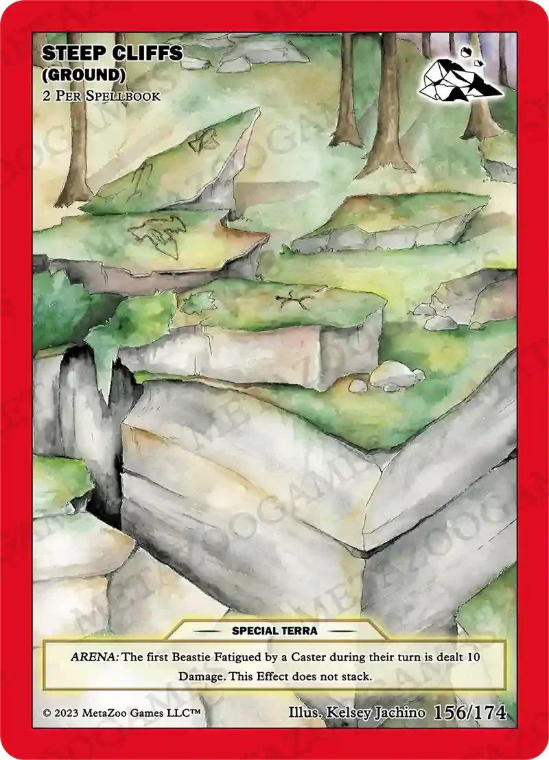Steep Cliffs (Ground) [Native: First Edition] (ONLINE ORDER ONLY)