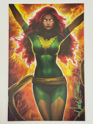 [Signed by Nathan Szerdy] X-MEN #101 FACSIMILE EDITION UNKNOWN COMICS NATHAN SZERDY EXCLUSIVE GREEN VIRGIN VAR [IN STOCK] (ONLINE ORDER ONLY)
