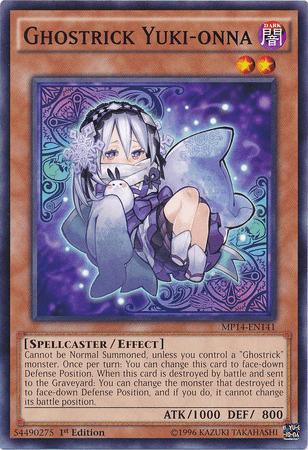 Ghostrick Yuki-onna [MP14-EN141] Common (ONLINE ORDER ONLY)