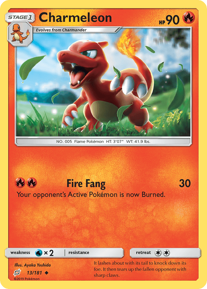 Charmeleon (13/181) [Sun & Moon: Team Up] (Online Only)