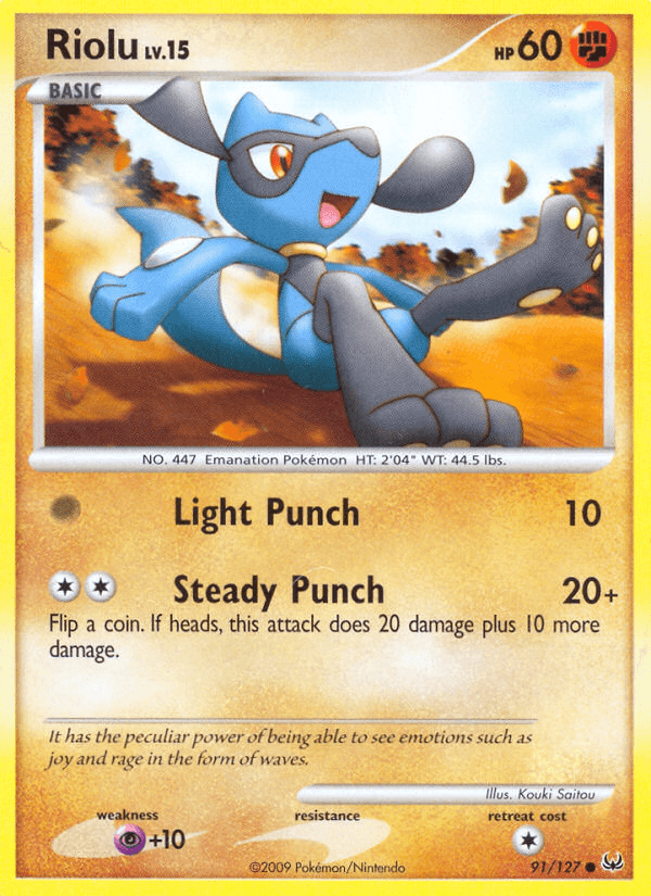 Riolu (91/127) [Platinum: Base Set] (Online Only)