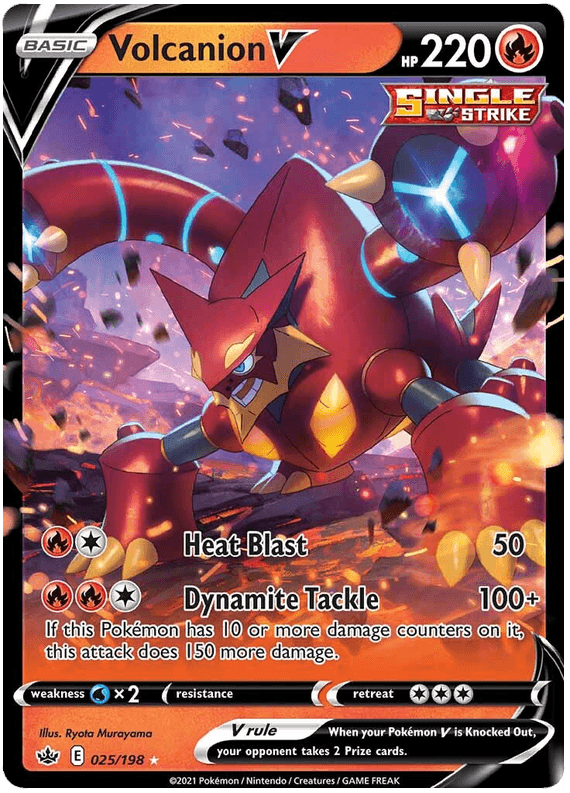 Volcanion V (025/198) [Sword & Shield: Chilling Reign] (Online Only)