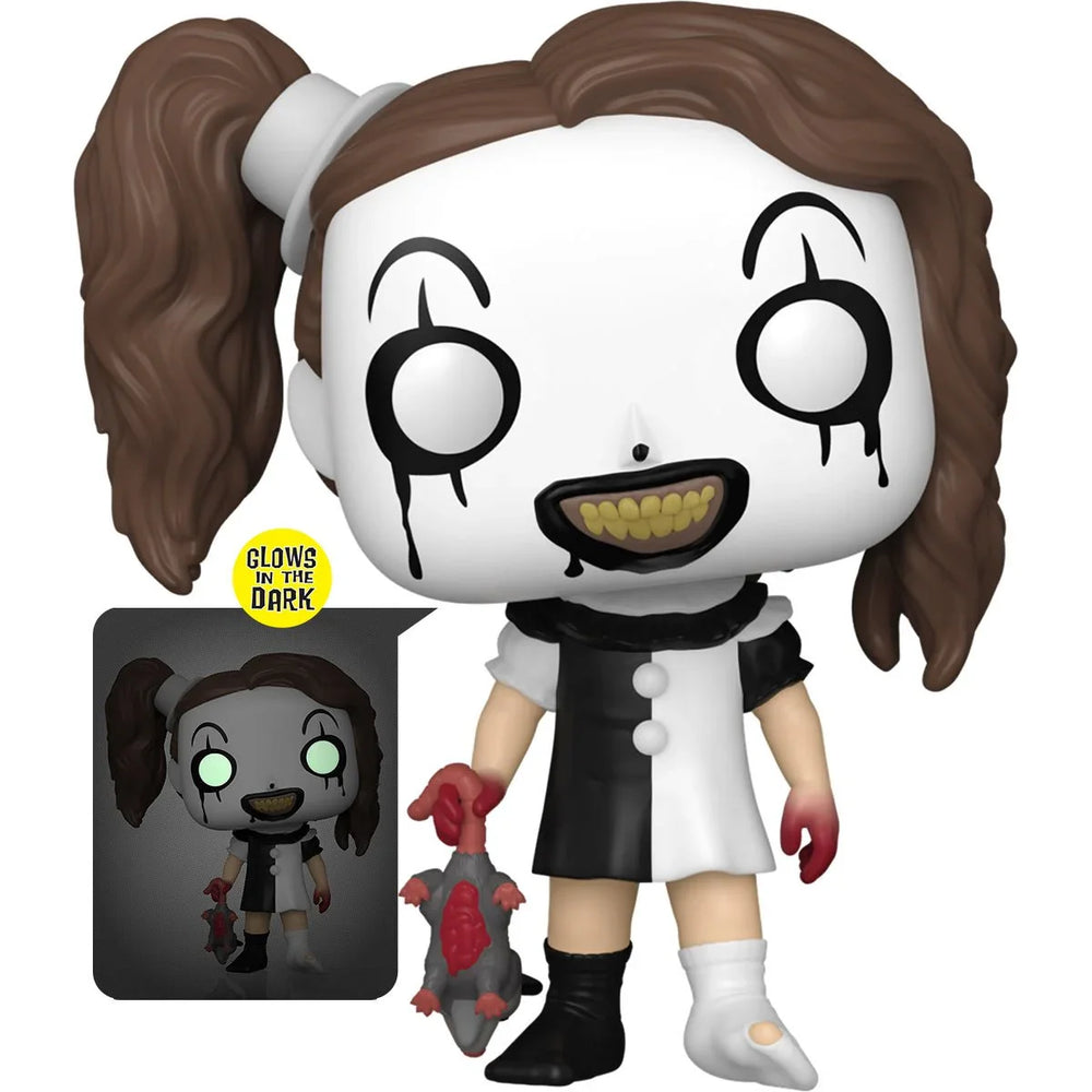 Terrifier Little Pale Girl Glow-in-the-Dark Funko Pop! Vinyl Figure #1749 - Specialty Series (Online Order Only)