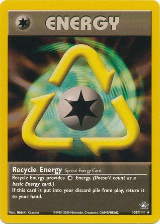 Recycle Energy (105/111) [Neo Genesis Unlimited] (Online Only)