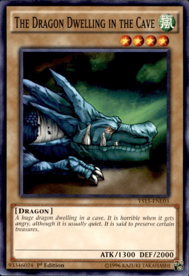 The Dragon Dwelling in the Cave [YS15-ENL03] Common (ONLINE ORDER ONLY)