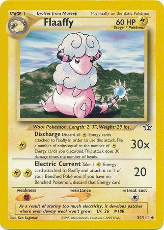 Flaaffy (34/111) [Neo Genesis Unlimited] (Online Only)
