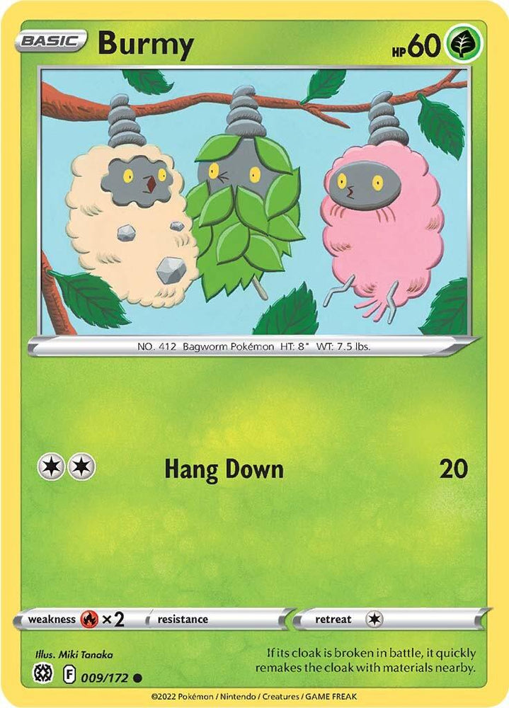 Burmy (009/172) [Sword & Shield: Brilliant Stars] (Online Only)