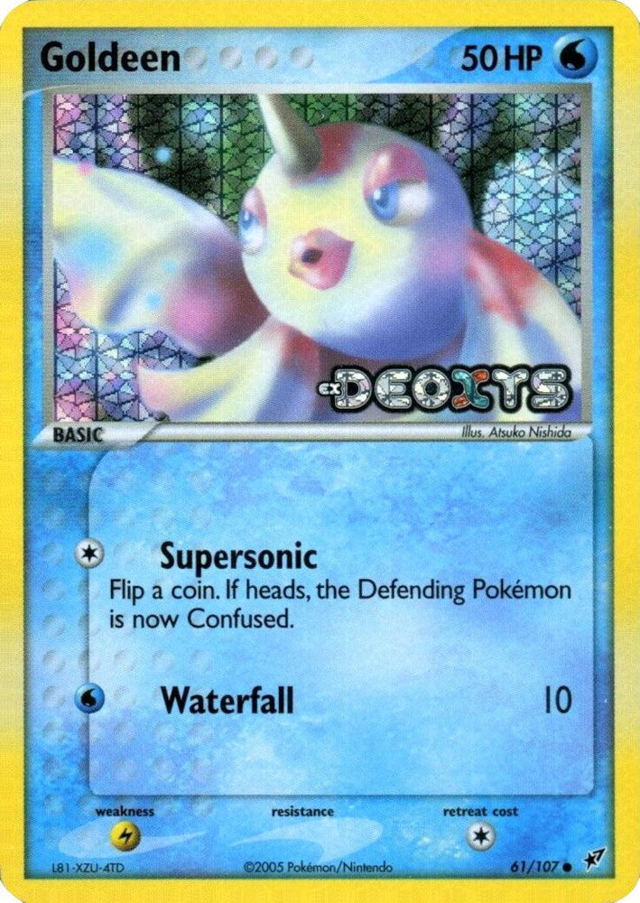 Goldeen (61/107) (Stamped) [EX: Deoxys] (Online Only)