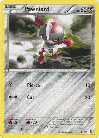 Pawniard (21/30) [XY: Trainer Kit 1 - Bisharp] (Online Only)