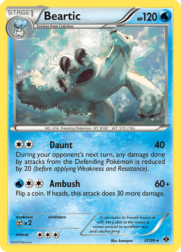 Beartic (37/99) [Black & White: Next Destinies] (Online Only)
