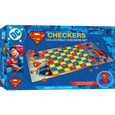 Superman Checkers Board Game (ONLINE ORDER ONLY)