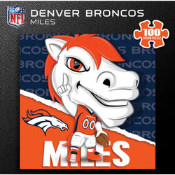 Miles - Denver Broncos Mascot 100 Piece Jigsaw Puzzle (ONLINE ORDER ONLY)