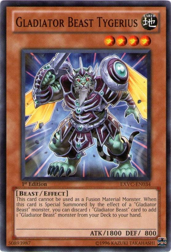 Gladiator Beast Tygerius [EXVC-EN034] Common (ONLINE ORDER ONLY)