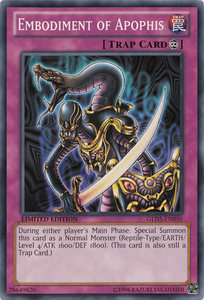 Embodiment of Apophis [GLD5-EN050] Common (ONLINE ORDER ONLY)