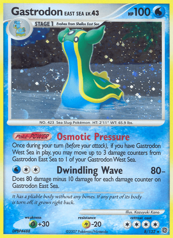 Gastrodon East Sea (8/132) [Diamond & Pearl: Secret Wonders] (Online Only)