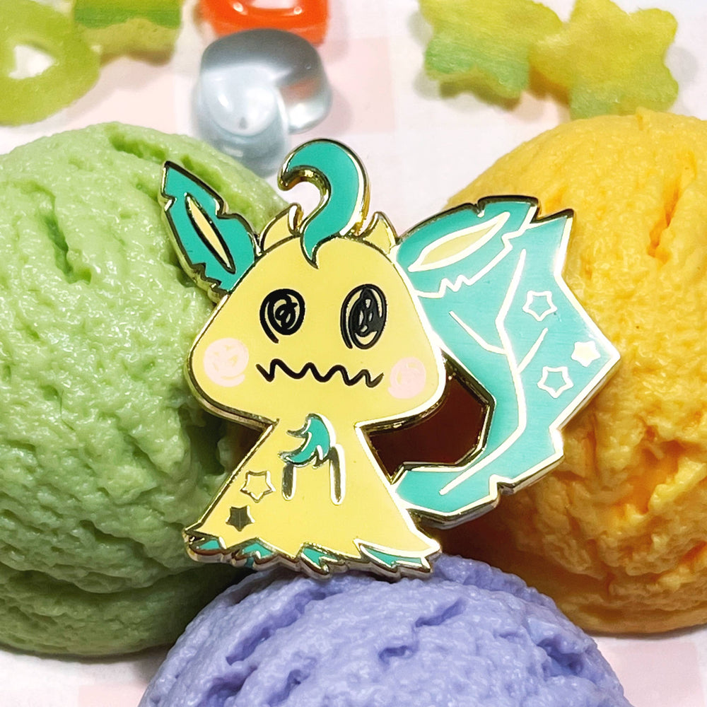 Pokemon: Mimikyu Leafeon Enamel Pin (ONLINE ORDER ONLY)