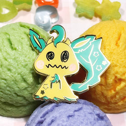 Pokemon: Mimikyu Leafeon Enamel Pin (ONLINE ORDER ONLY)