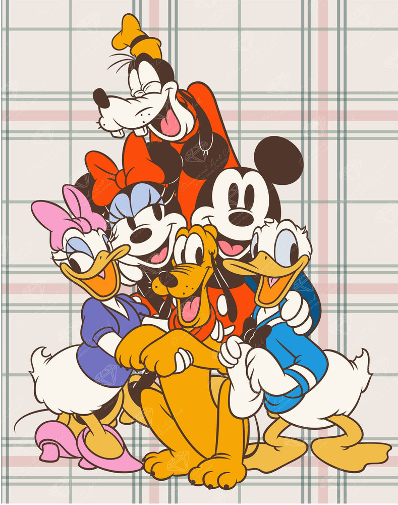 Diamond Art Club – True Pals Licensed Disney Diamond Painting (Square Drill, 22" x 28") (ONLINE ORDER ONLY)