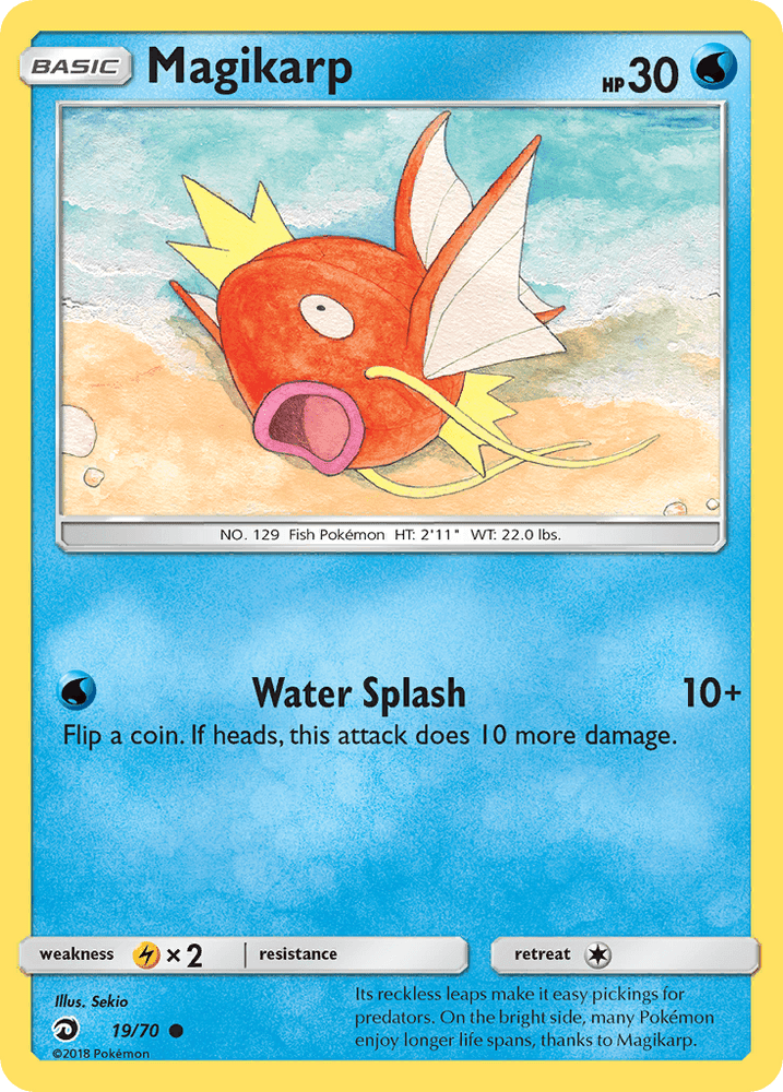 Magikarp (19/70) [Sun & Moon: Dragon Majesty] (Online Only)
