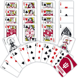 Indiana Hoosiers Playing Cards - 54 Card Deck (ONLINE ORDER ONLY)