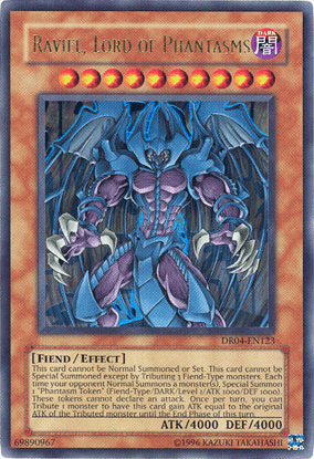 Raviel, Lord of Phantasms [DR04-EN123] Ultra Rare (ONLINE ORDER ONLY)