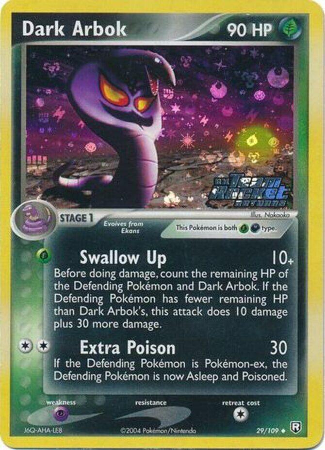 Dark Arbok (29/109) (Stamped) [EX: Team Rocket Returns] (Online Only)