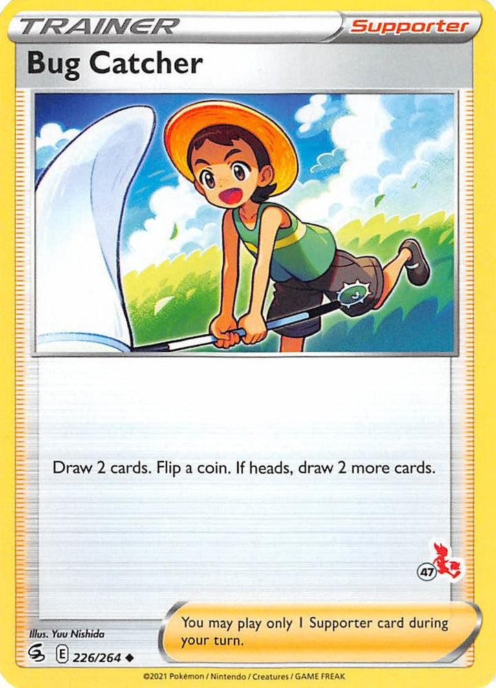 Bug Catcher (226/264) (Cinderace Stamp #47) [Battle Academy 2022] (Online Only)