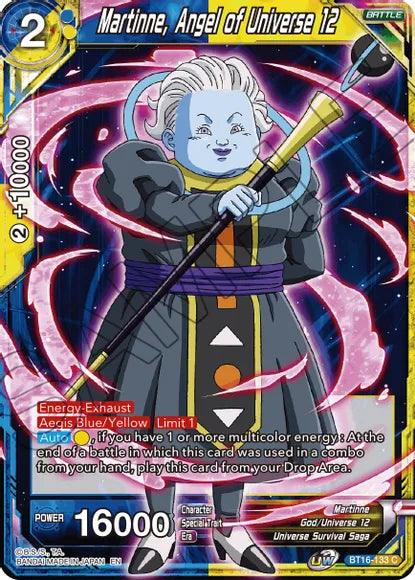 Martinne, Angel of Universe 12 (BT16-133) [Realm of the Gods] (ONLINE ORDER ONLY)