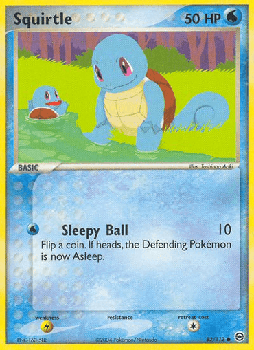 Squirtle (82/112) [EX: FireRed & LeafGreen] (Online Only)