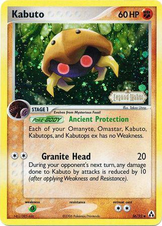 Kabuto (36/92) (Stamped) [EX: Legend Maker] (Online Only)