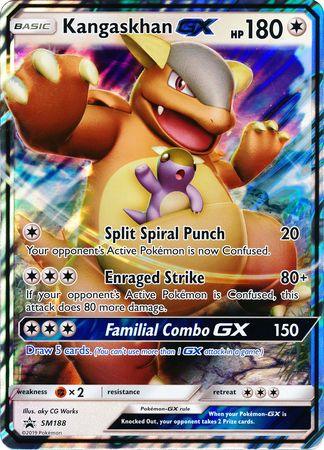 Kangaskhan GX (SM188) (Jumbo Card) [Sun & Moon: Black Star Promos] (Online Only)