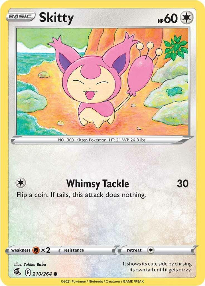 Skitty (210/264) [Sword & Shield: Fusion Strike] (Online Only)