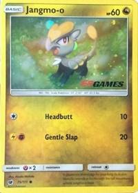 Jangmo-o (75/111) (Cosmos Holo) (EB Games Promo) [Sun & Moon: Crimson Invasion] (Online Only)